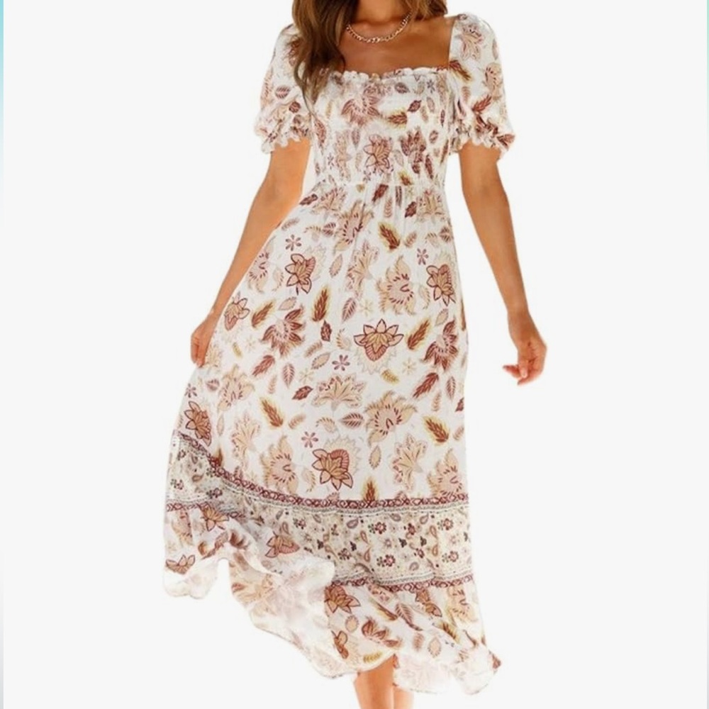 NWT Boho Maxi Dress